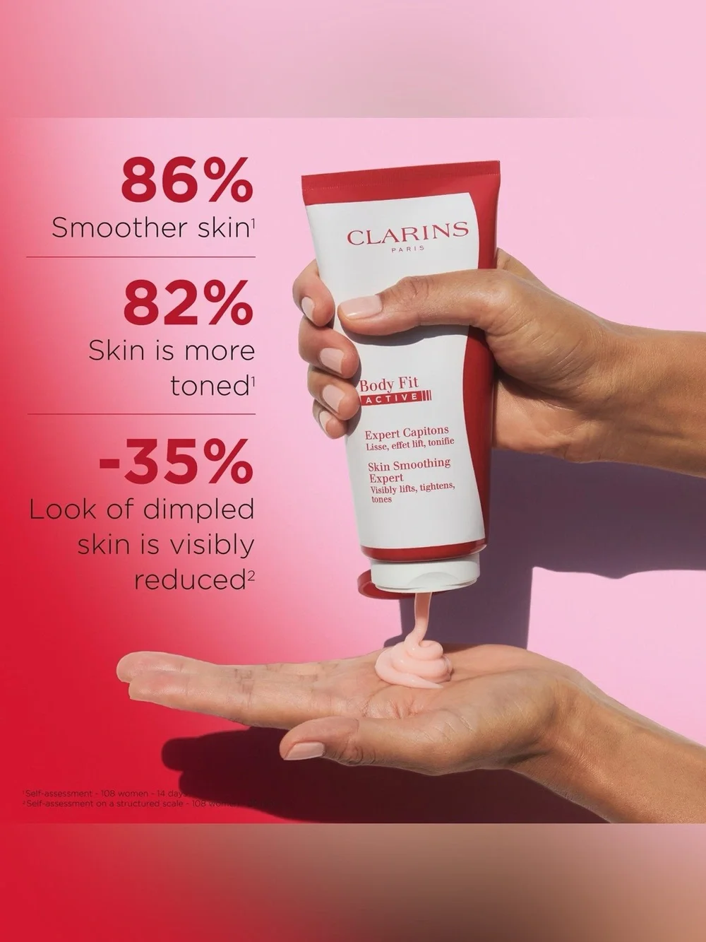 Clarins benefits visibly